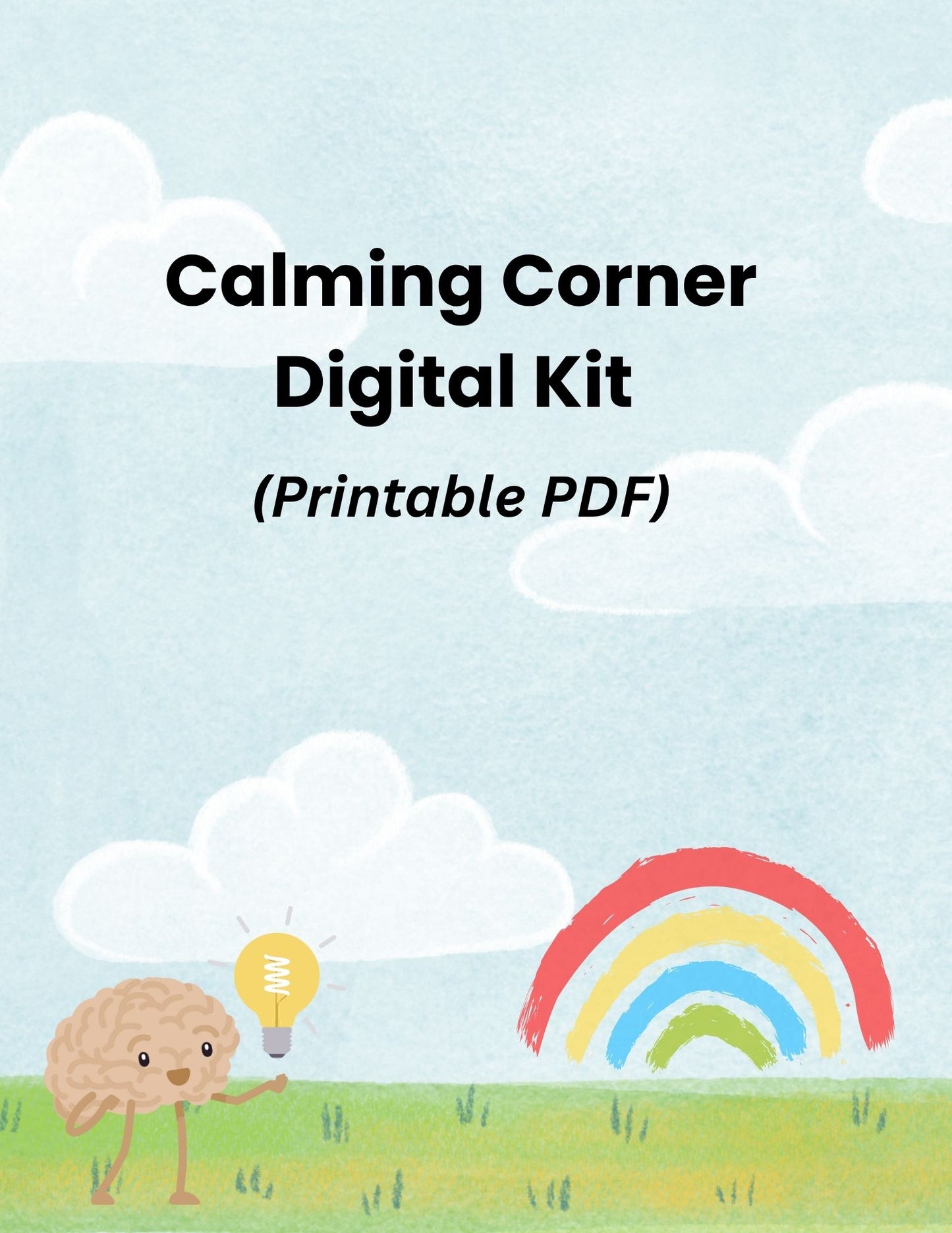Digital Calming Corner Kit – Printable Posters & Emotion Charts