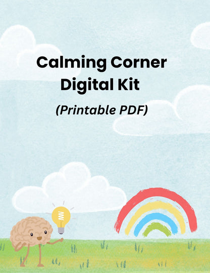 Digital Calming Corner Kit – Printable Posters & Emotion Charts