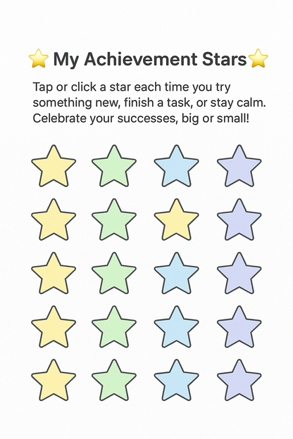 Digital Calming Corner Kit – Printable Posters & Emotion Charts