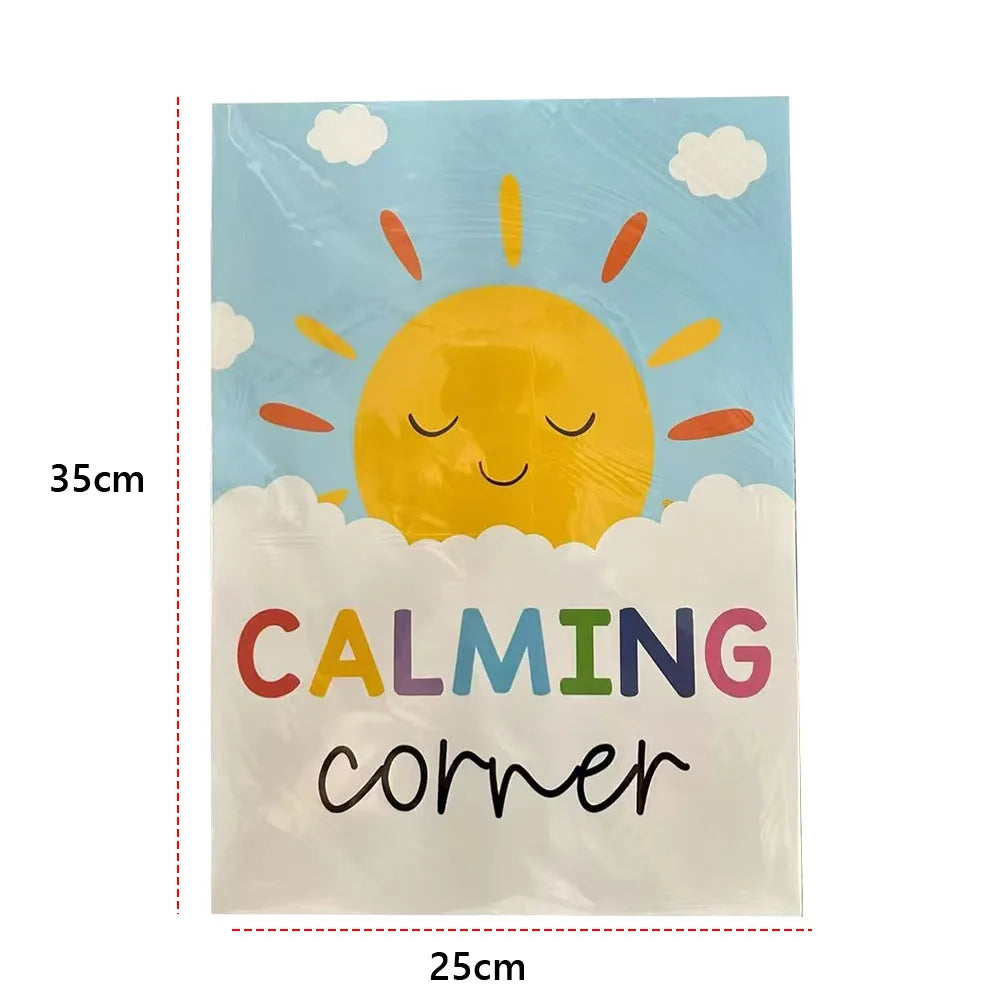 Calming Corner Posters – 12 Pack
